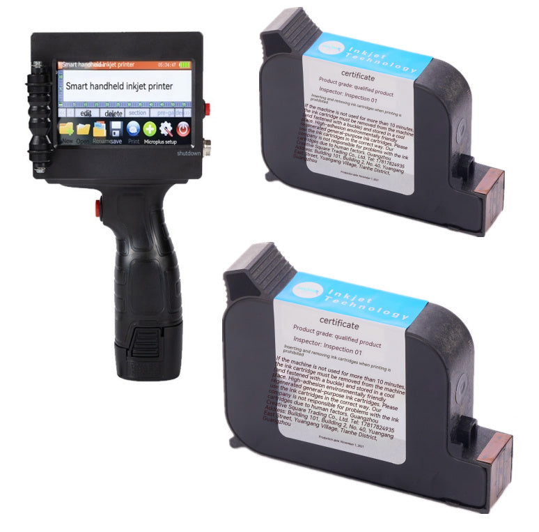 Dijital Akıllı Otomatik El Tipi Kod Püskürtme Makinesi / Digital Intelligent Automatic Handheld Code-spraying Machine