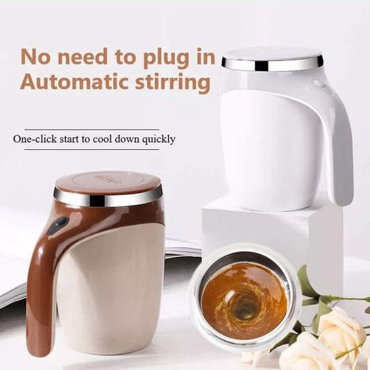 Şarj Edilebilir Model Otomatik Karıştırma Kupası Kahve Kupası Yüksek Değerli Elektrikli Karıştırma Kupası Tembel Milkshake Dönen Manyetik Su Kupası protein shake