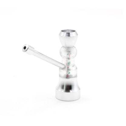 Nargile Metal Transparent And Creative Tobacco Pipe Exquisite Aluminum Alloy Portable Filter Metal Smoke