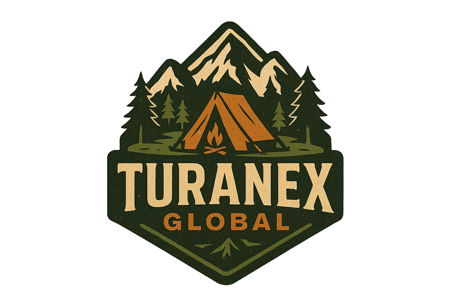 TURANEX GLOBAL Outdoor Kamp Logosu